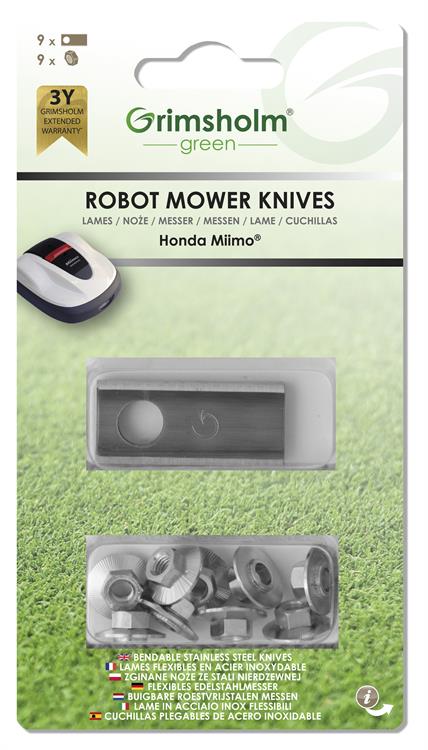 Knivblad til Honda Miimo, 9 st