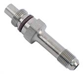 Fittings, Power Steering Adaptor, Straight, Steel, Zinc Plated, -6 AN Male, 16mm x 1.5 Male, for use on Holley Power Steering Pumps, Each