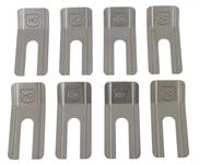 1964-73 Mustang/Cougar Seat Track Mounting Plate - Set of 8