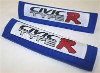 Seatbelt Pads Civic Type R Blue