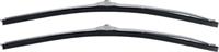 Windshield Wiper Blades With Recessed Wipers Stainless Steel, 18"