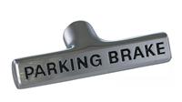 Parking Brake Handle Black Letters